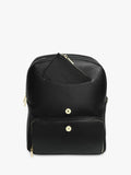 Stackers laptop backpack with faux leather exterior and multiple pockets (British brand)