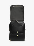 Stackers laptop backpack with faux leather exterior and multiple pockets (British brand)