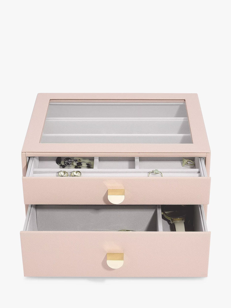Stackers 2 drawer jewellery box (British brand)