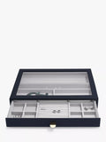 Stackers supersize glass lid jewellery box - British product