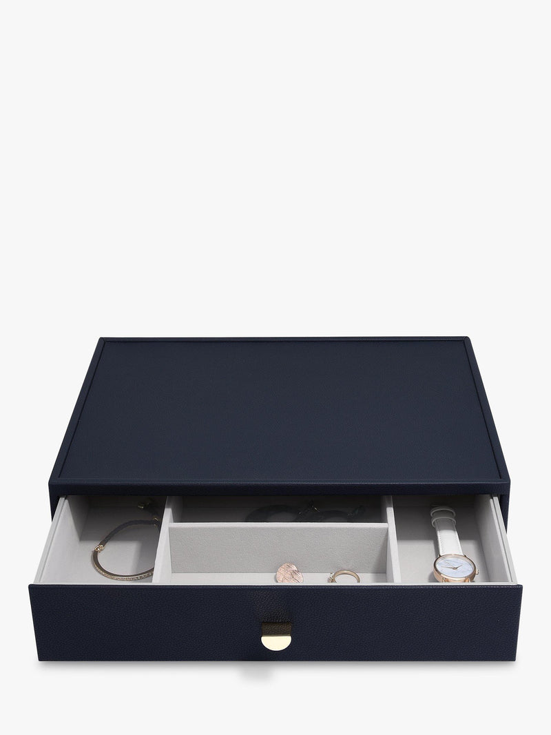 Stackers supersize glass lid jewellery box - British product