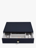 Stackers supersize glass lid jewellery box - British product