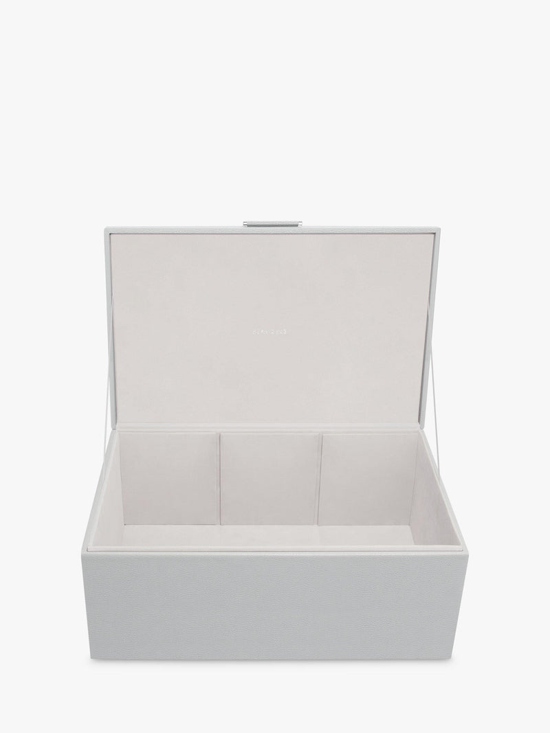 Stackers Faux Leather Storage Boxes Set of 2 (British brand)