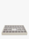 Stackers supersize 3 drawer jewellery box in oatmeal, imported from the UK