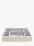 Stackers supersize 3 drawer jewellery box in oatmeal, imported from the UK