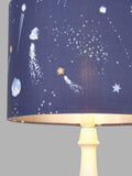 John Lewis Rockets faux linen lampshade, imported from the UK