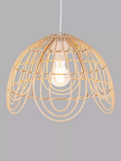 John Lewis John Lewis Aria Easy-To-Fit Ceiling Light Shade, 30cm- Buy online at McGrocer