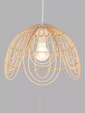 John Lewis Aria ceiling shade 30cm rattan - British product