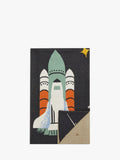 John Lewis outer space pure cotton throw, UK version