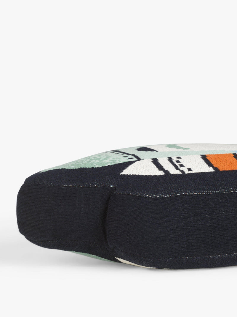 John Lewis rocket cushion for children, imported from the UK