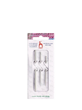 Pony aluminium wool needles set of 3, imported from the UK