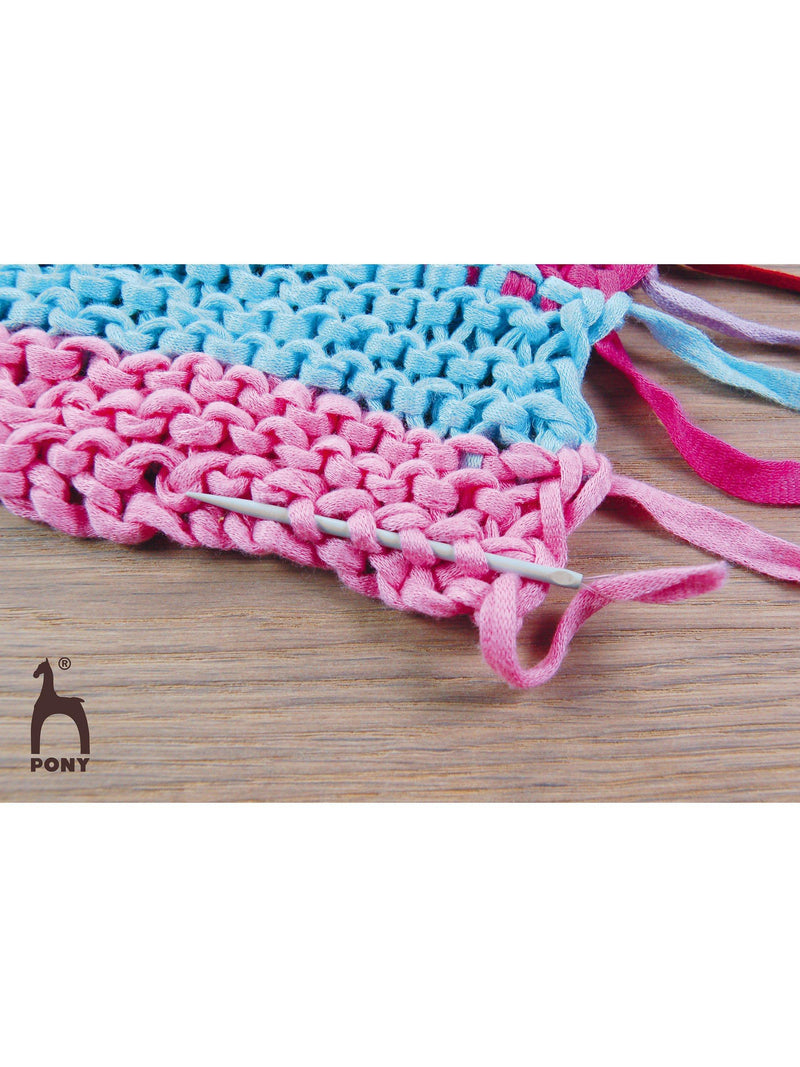 Pony aluminium wool needles set of 3, imported from the UK