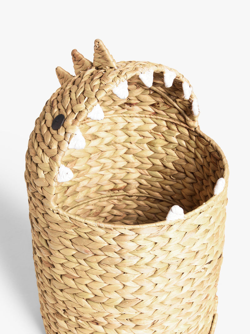 John Lewis kids dino water hyacinth storage basket, UK version