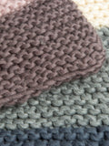 Wool Couture knitting kit naturally neutral blanket, imported from the UK