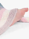 Wool Couture striped baby blanket knitting kit (British brand)