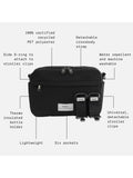 Finnsøn Frida eco stroller organiser changing bag - British product