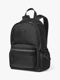 Aspinal of London men's commuter backpack with leather trim - British product