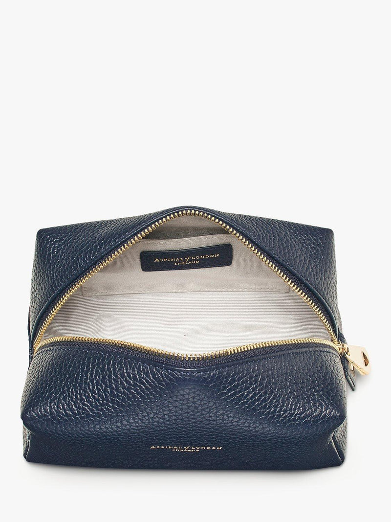Aspinal of London medium leather toiletries bag, UK version