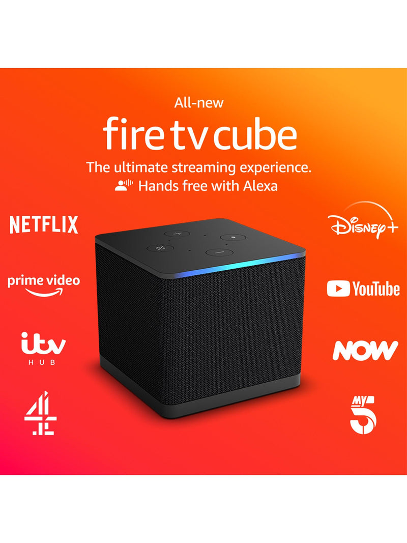 Amazon Fire TV Cube 4K streaming device (British brand)