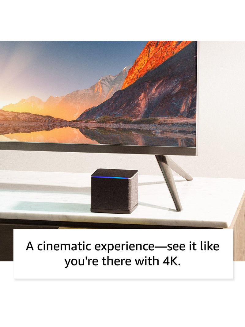 Amazon Fire TV Cube 4K streaming device (British brand)