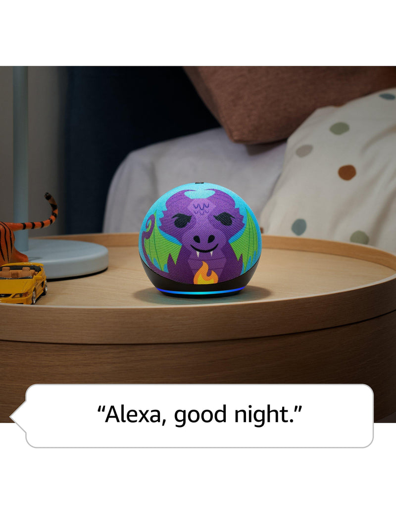 Amazon Echo Dot Kids smart speaker 5th generation, imported from the UK