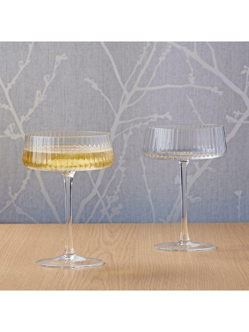 Anton Studio Designs champagne saucer Set of 2 250ml - British product