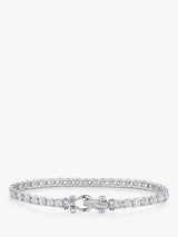 John Lewis Jools by Jenny Brown 37 Stone Cubic Zirconia Tennis Bracelet- Buy online at McGrocer