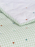 John Lewis gingham stitch quilted bedspread, UK version