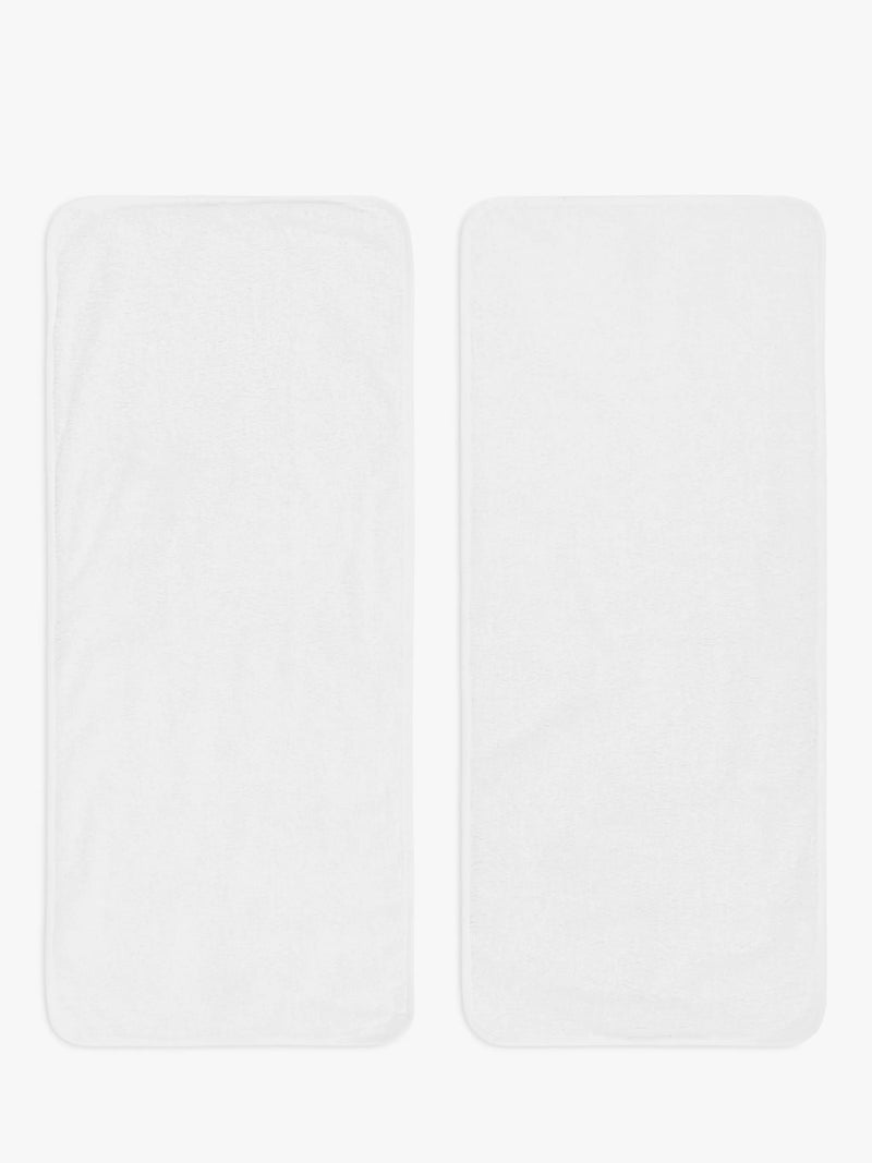John Lewis baby changing mat liners white pack of 2, UK version