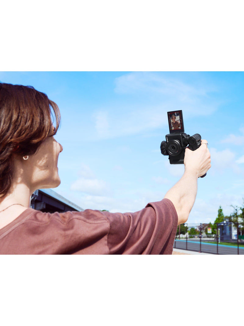 Sony ZV-1F compact vlogging camera with 20mm lens, imported from the UK