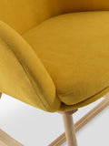 Kub Paxton nursing chair with rocking motion and soft-touch upholstery, UK version