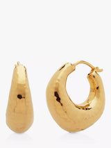 John Lewis Monica Vinader Deia Chunky Hoop Earrings, Gold- Buy online at McGrocer
