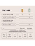 OUAI anti-dandruff shampoo with salicylic acid 300ml, imported from the UK