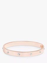 John Lewis Jon Richard Crystal Bangle Rose Gold Fashion Jewelry- Buy online at McGrocer