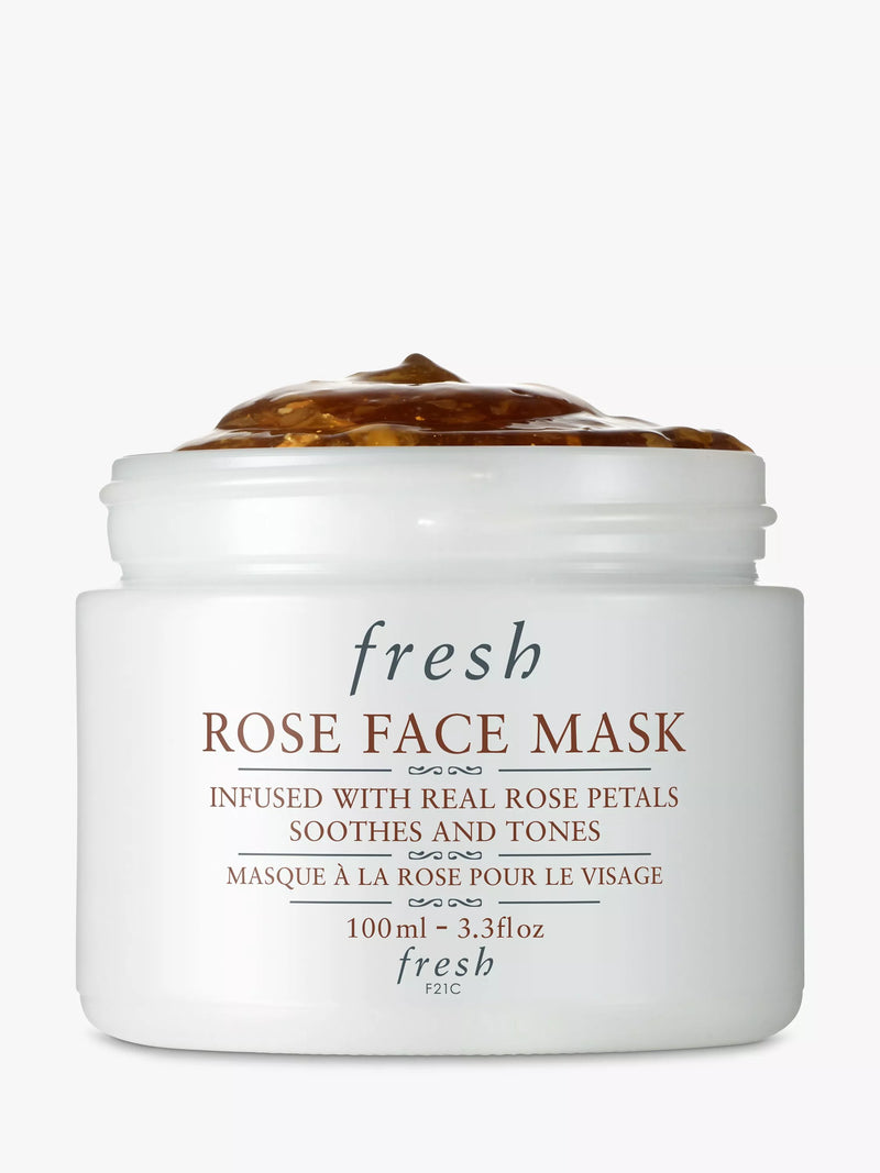 Fresh Rose Face Mask 100ml, imported from the UK