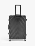 John Lewis Como 4-wheel suitcase 95L black - British product