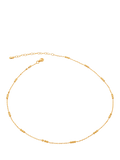 Monica Vinader gold beaded choker necklace - British product