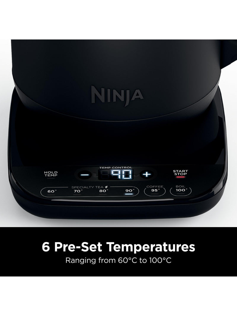 Ninja Perfect Temperature Kettle 1.7L black, UK version
