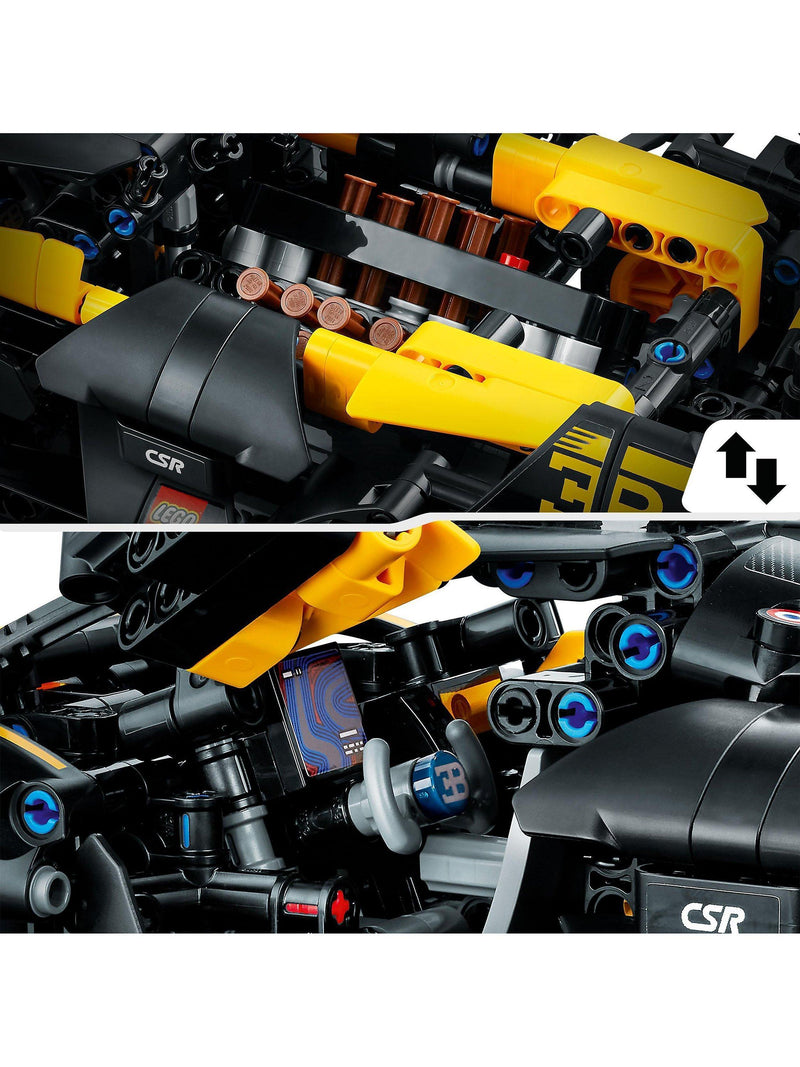 LEGO Bugatti Bolide model car building set 905 pieces, UK version