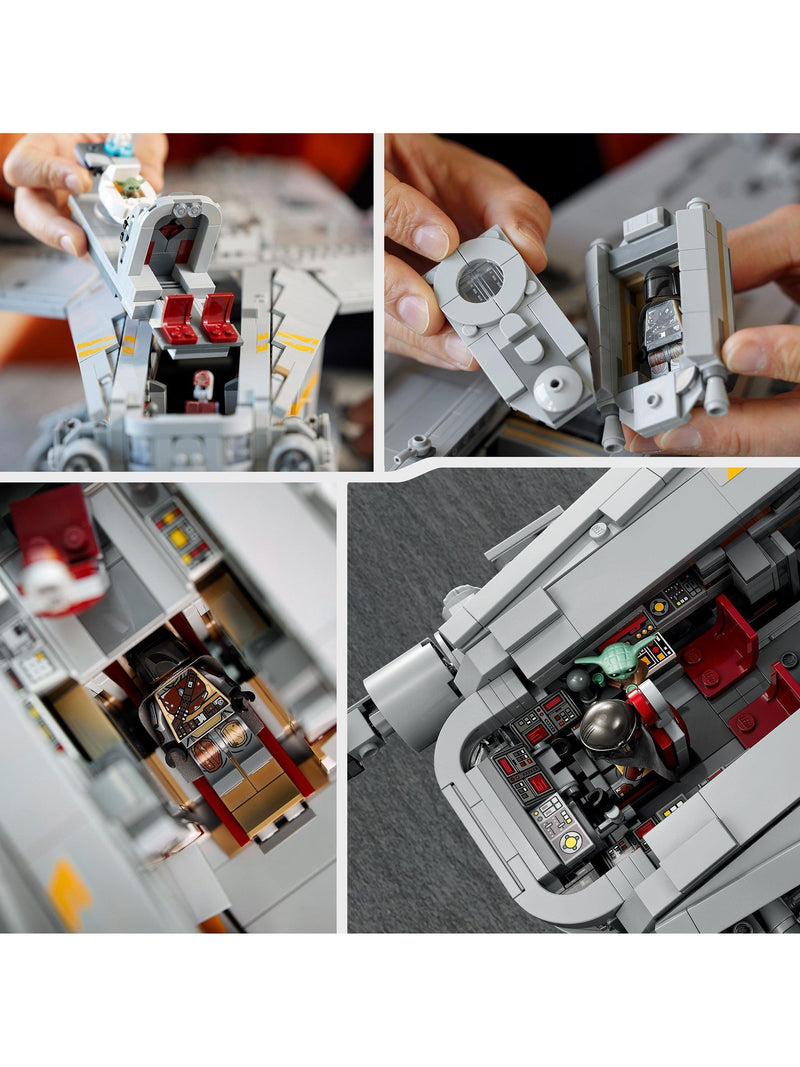 LEGO Star Wars Razor Crest Ultimate Collector Series building set with minifigures, UK version
