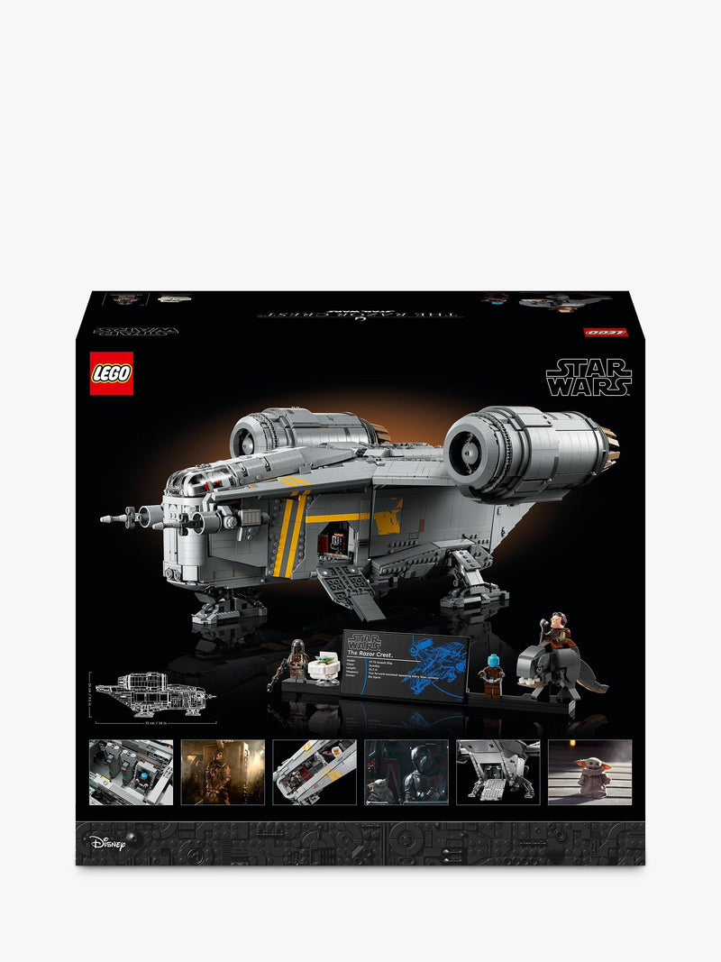 LEGO Star Wars Razor Crest Ultimate Collector Series building set with minifigures, UK version