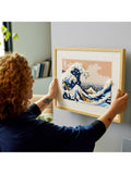 Great Wave Dimensional Wall Art Building Set 1810 Pieces