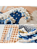 Great Wave Dimensional Wall Art Building Set 1810 Pieces