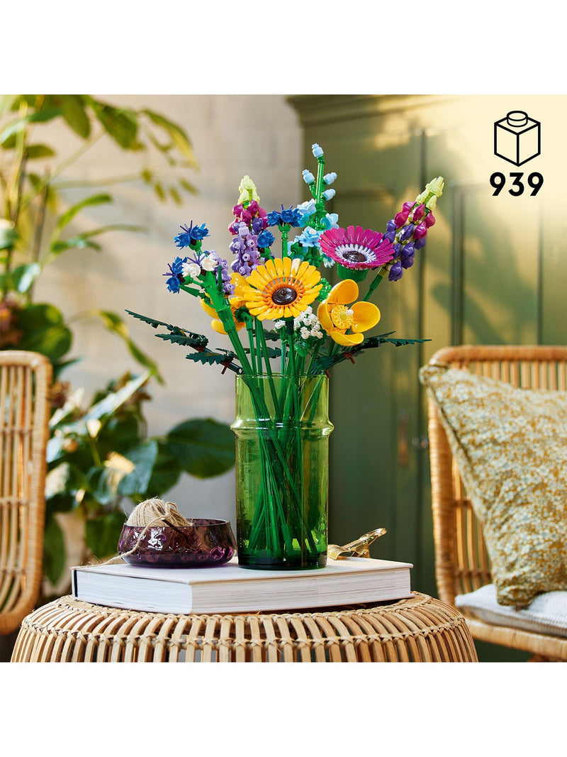 LEGO Wildflower Bouquet building set 939 pieces, imported from the UK