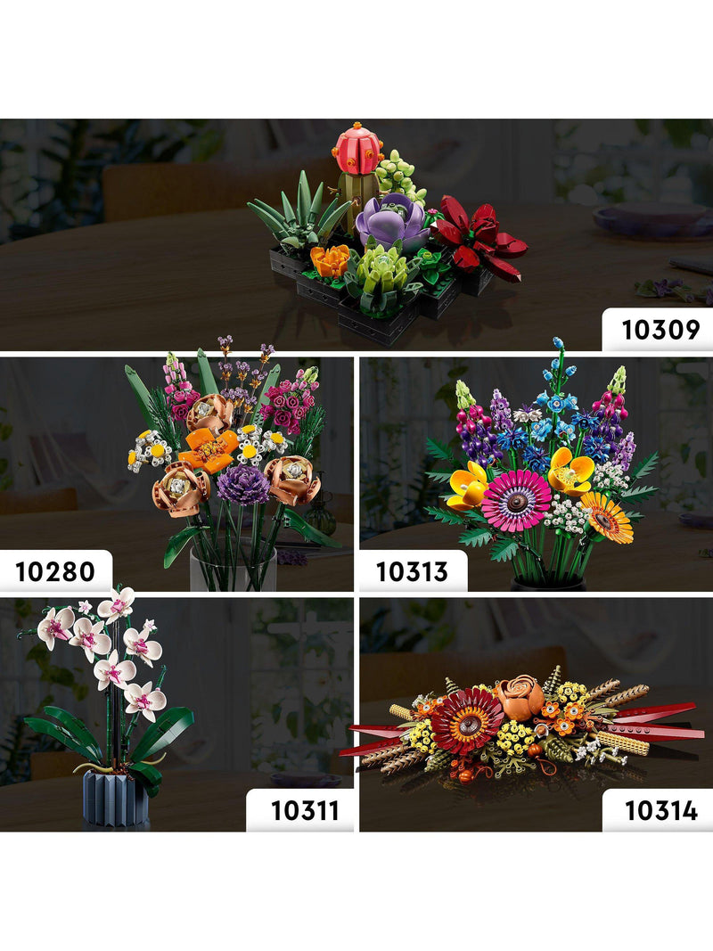 LEGO Wildflower Bouquet building set 939 pieces, imported from the UK