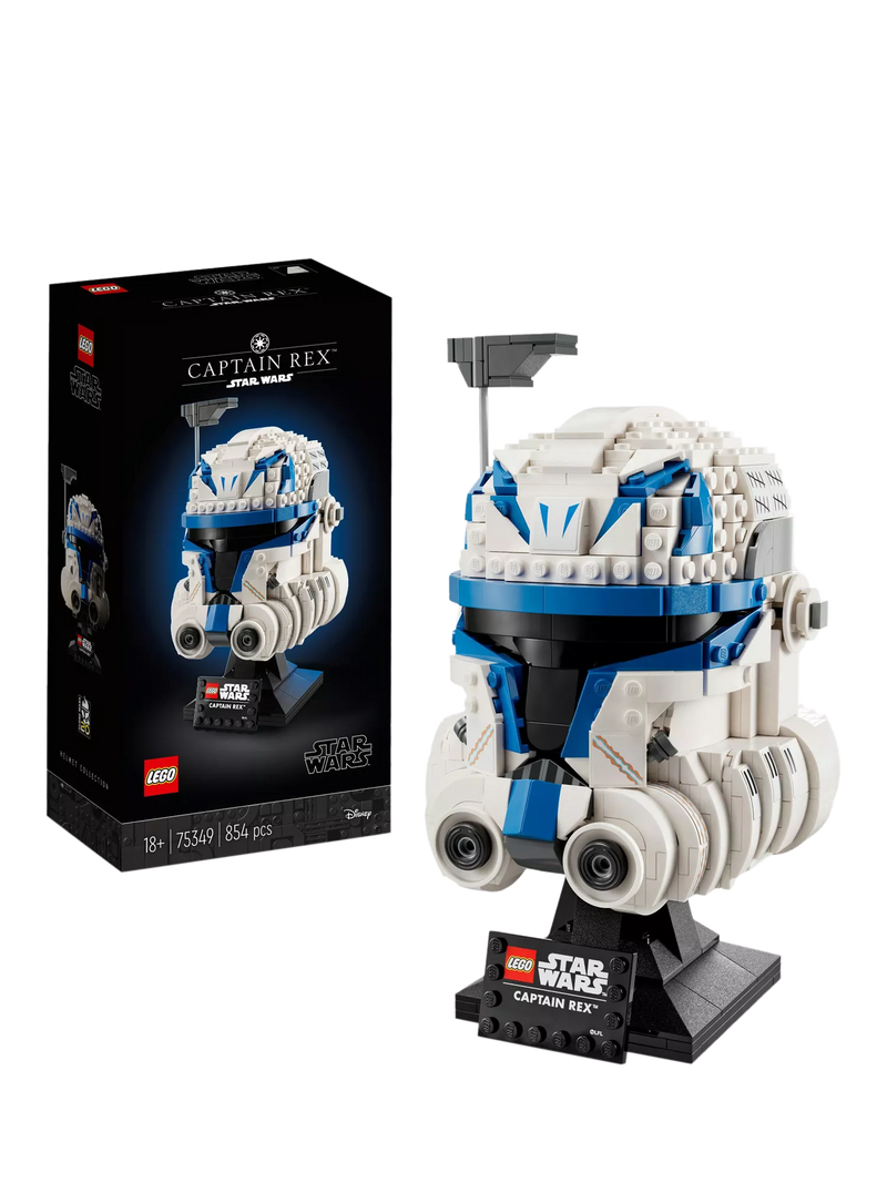 LEGO Star Wars Captain Rex Helmet building set, imported from the UK