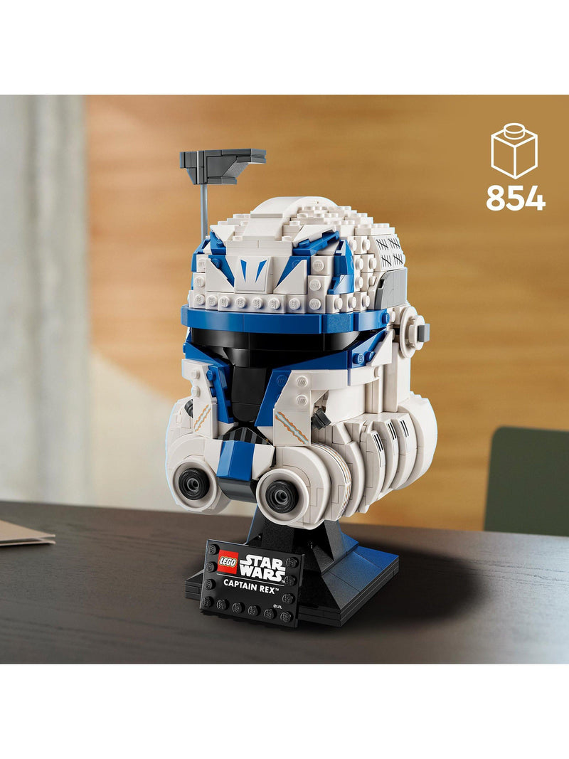 LEGO Star Wars Captain Rex Helmet building set, imported from the UK