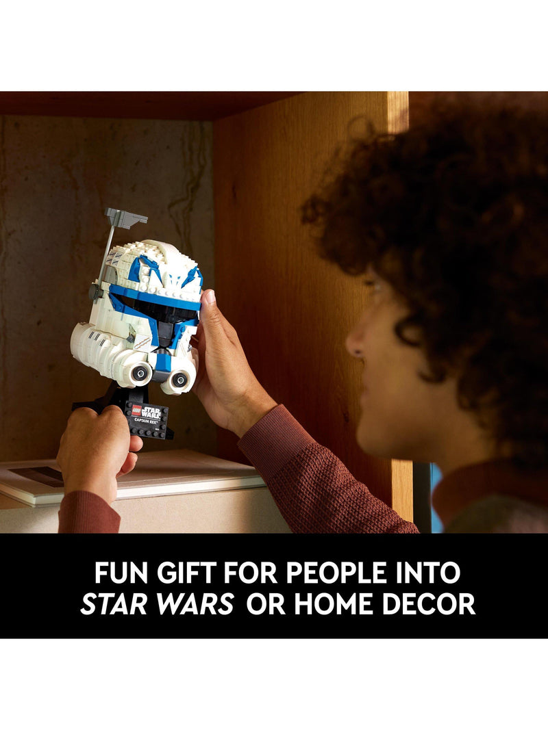 LEGO Star Wars Captain Rex Helmet building set, imported from the UK