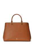 Ralph Lauren Hanna Large Leather Satchel