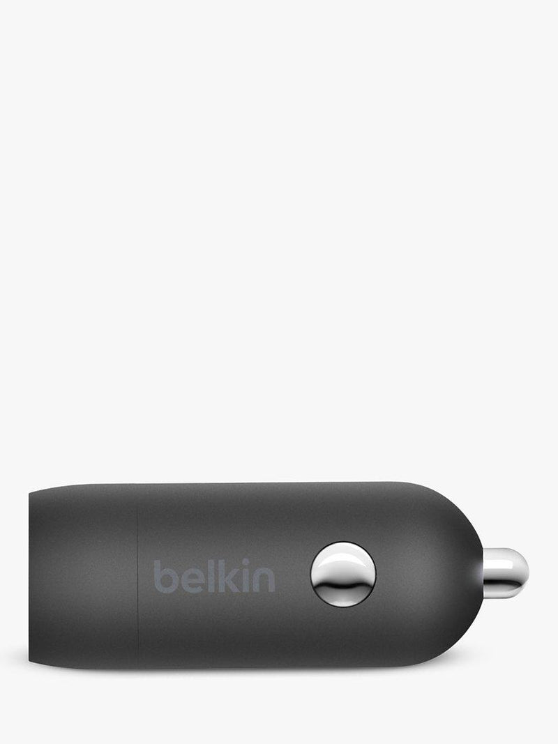 Belkin 20W USB-C PD car charger 54x20mm, imported from the UK